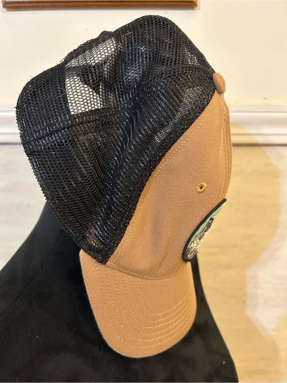 The North Face Tan & Black Mesh Trucker Cap - Picture 4 of 10